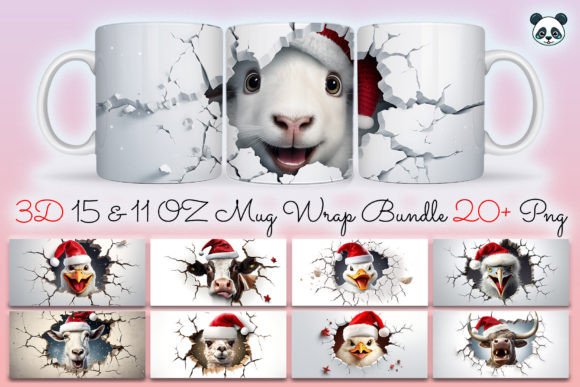 Bringing the Barnyard to Your Holiday Table with 3D Sublimation Designs