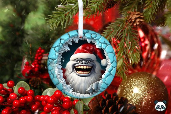 Crafting Professional Holiday Decor with the Yeti 3D Christmas Ornament 3 Design