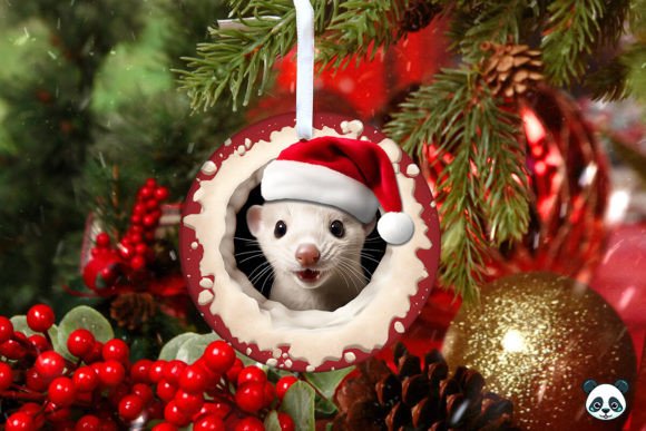 Elevate Your Holiday Crafts with Ermine 3D Christmas Ornaments