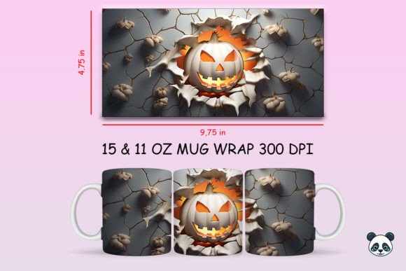 Elevating Seasonal Merchandise with 3D Trick-or-Treat Mug Wrap Png 1: A Strategic Guide for Sublimation Creators