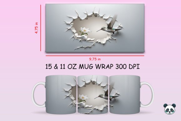 Evaluating 3D Hummingbird Mug Wrap Sublimation for Custom Drinkware Projects