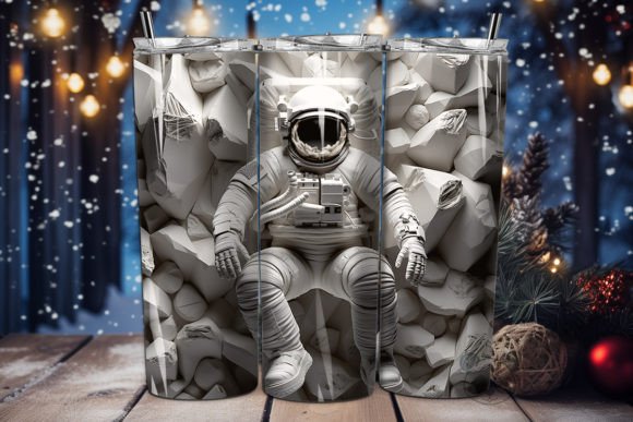 Evaluating the 3D Halloween Astronaut Tumbler Wrap 31 for Sublimation Projects