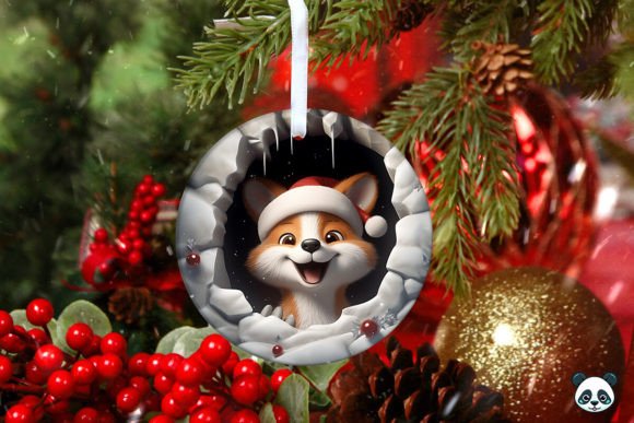 Evaluating the Red Fox 3D Christmas Ornament 2 Sublimation Design