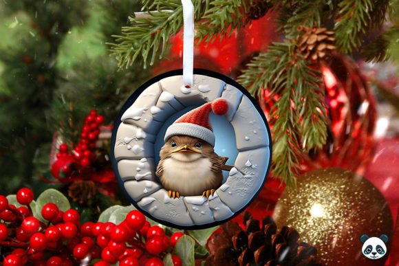Evaluating the Winter Wren 3D Christmas Ornament 3 for Sublimation Projects