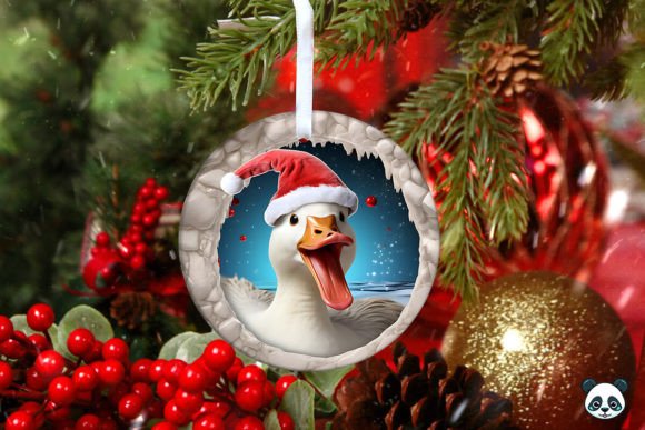Goose 3D Christmas Ornament: A Sublimation Guide