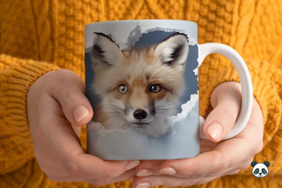 Mastering 3D Red Fox Mug Wrap Sublimation 2 for Professional Custom Drinkware