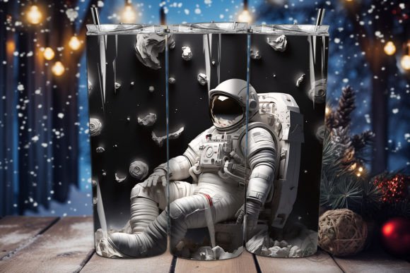 Mastering the 3D Halloween Astronaut Tumbler Wrap: A Guide to Modern Sublimation Design
