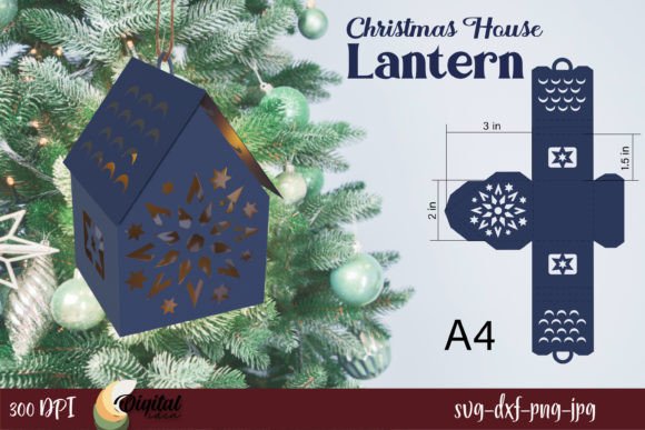 Transforming Your Holiday Decor with a 3D Christmas House Paper Lantern