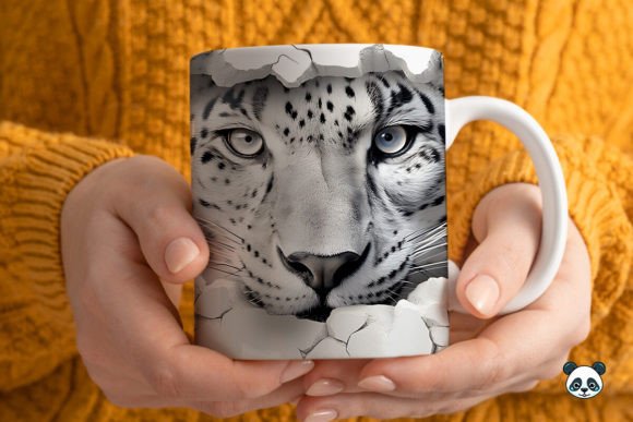 Unlocking Creativity: The Ultimate Guide to 3D Snow Leopard Mug Wrap Sublimation Designs